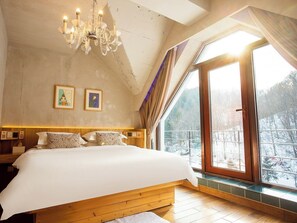 Comfort-Dreibettzimmer | Ausblick vom Zimmer