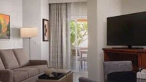TV, DVD player - Sheraton Desert Oasis Villa 1 Bedroom. Feb. 8-15, 2027. Walk to Phoenix Open PGA (Scottsdale)