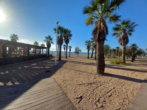 Beach nearby