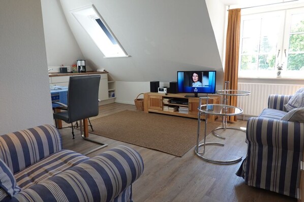 Televisión y reproductor de DVD 