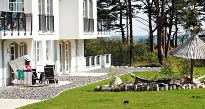 with south-facing terrace in the house sea view