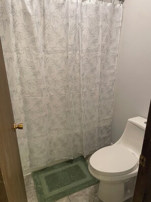Towels, soap, toilet paper