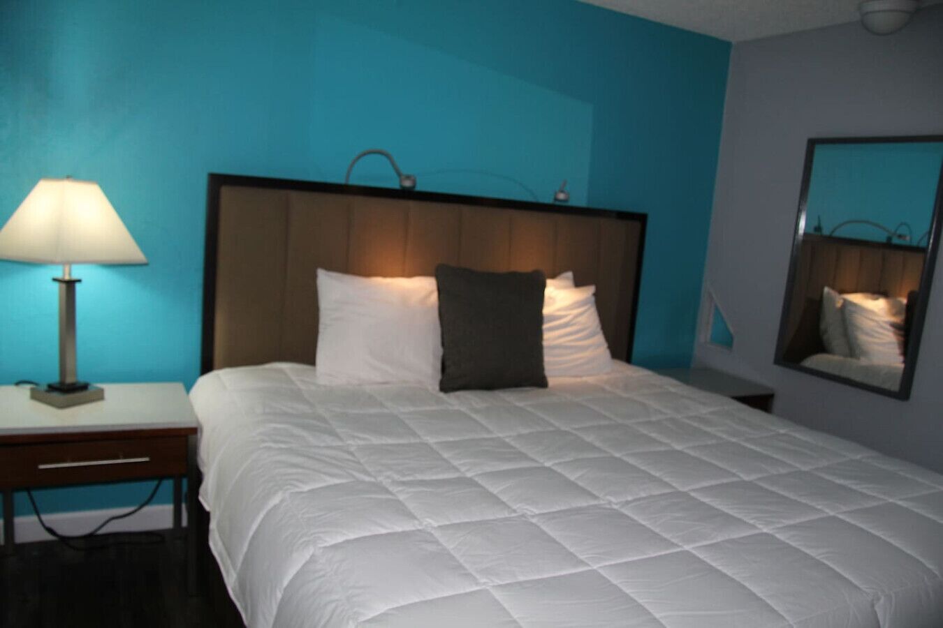 1 sovrum, skrivbord, strykjärn/strykbräda och wi-fi