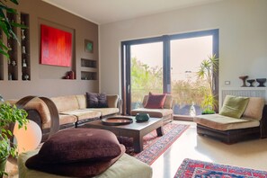 Televisión, chimenea