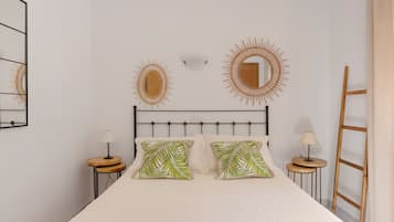 2 bedrooms, iron/ironing board, free WiFi, bed sheets