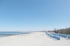 On the beach