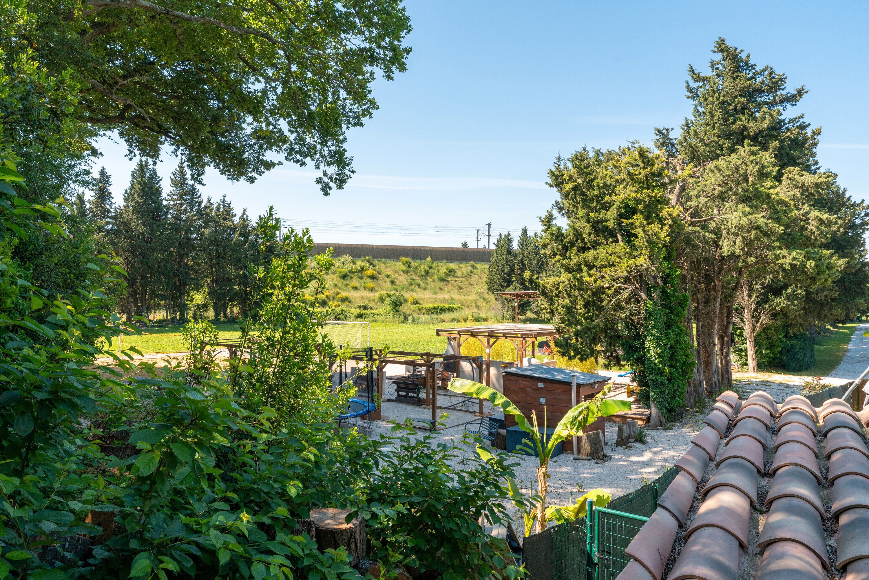 Overnattingsstedets uteområder