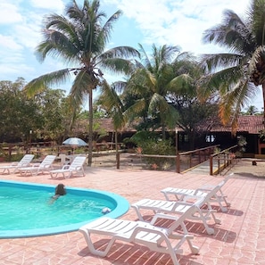 Outdoor pool - Patipe Praia Hotel (Canavieiras)