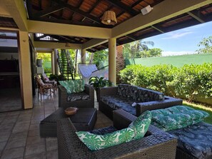 Terrace/patio - Kite And Dreaming Hotel (Caucaia)