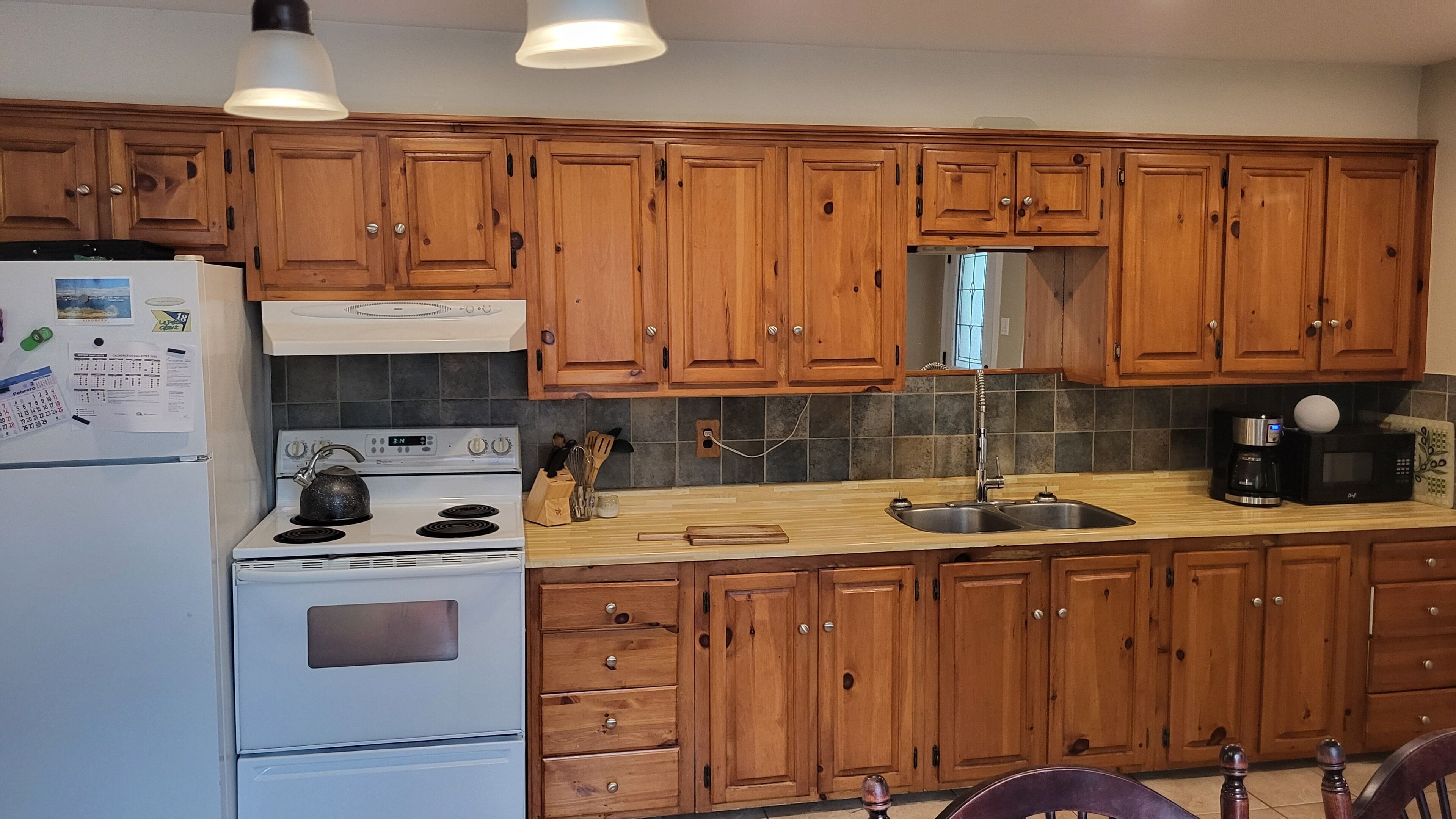 Microwave, oven, stovetop