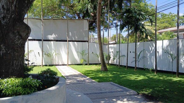 Voorkant van accommodatie