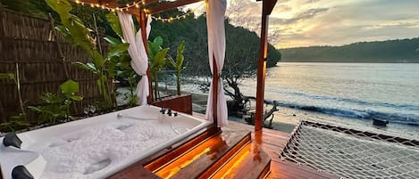 Villa, Beach View, Beachfront | Terrace/patio