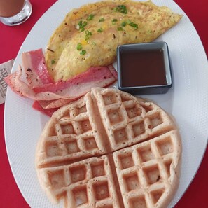 Daily continental breakfast for a fee
