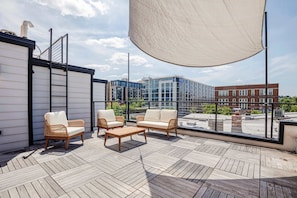 Terrace/patio - Super modern penthouse in Shaw (Washington)