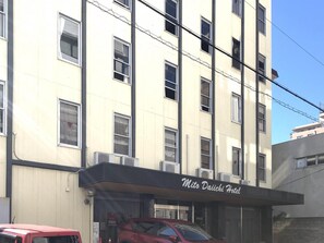 Façade de l’hébergement