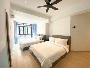 3 chambres, fer et planche à repasser, Wi-Fi gratuit, draps fournis