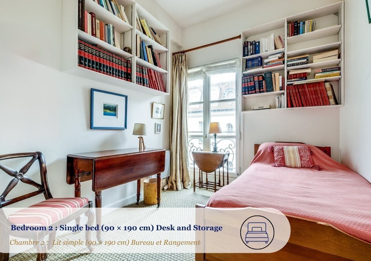 2 habitaciones, escritorio, tabla de planchar con plancha y internet 