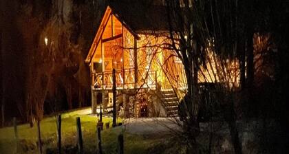 Chalet romantique avec bain Ă  bulles et hammam