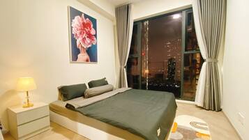 1 dormitorio, caja fuerte, wifi