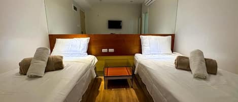 Comfort Double or Twin Room, City View | Desk, free WiFi, bed sheets
