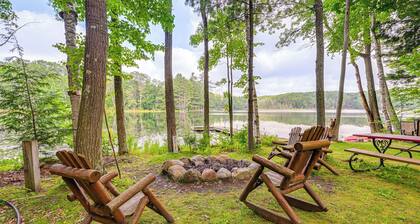 Lakefront Home w/ Private Beach in Rhinelander!