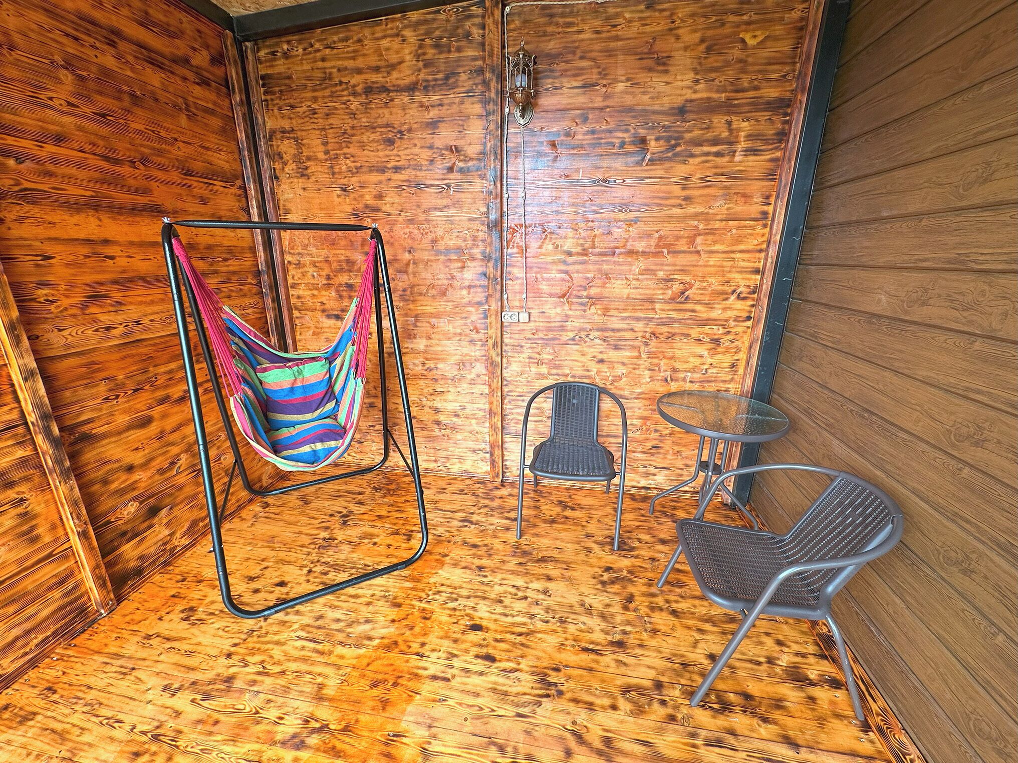 Classic Cabin, Balcony | Terrace/patio