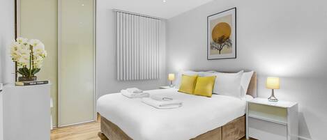 2 間睡房、熨斗/熨衫板、可攜式嬰兒床、免費 Wi-Fi