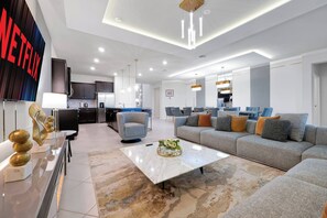 Fernseher, Kamin, Videospiele