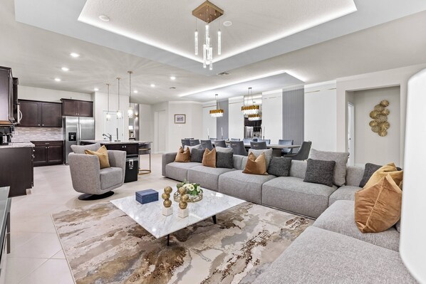 Fernseher, Kamin, Videospiele