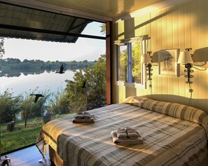 Bungalow Supérieur, vue fleuve