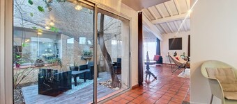Architect-designed house for rent in Canet-en-Roussillon, 10-minute walk from the beach