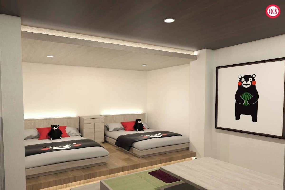 2 bedrooms, in-room safe, blackout curtains, free WiFi