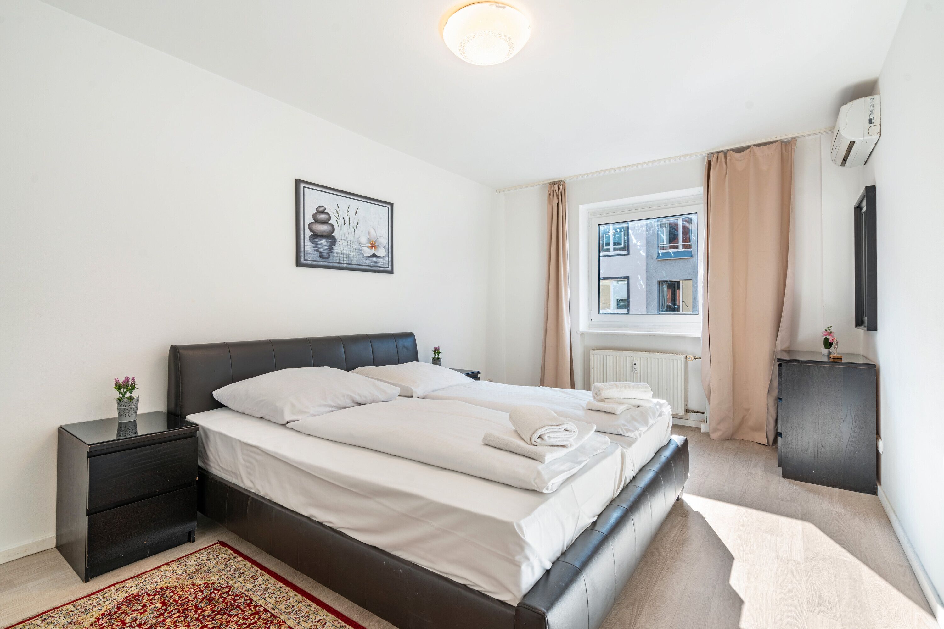 2 Schlafzimmer, kostenloses WLAN, Bettwäsche