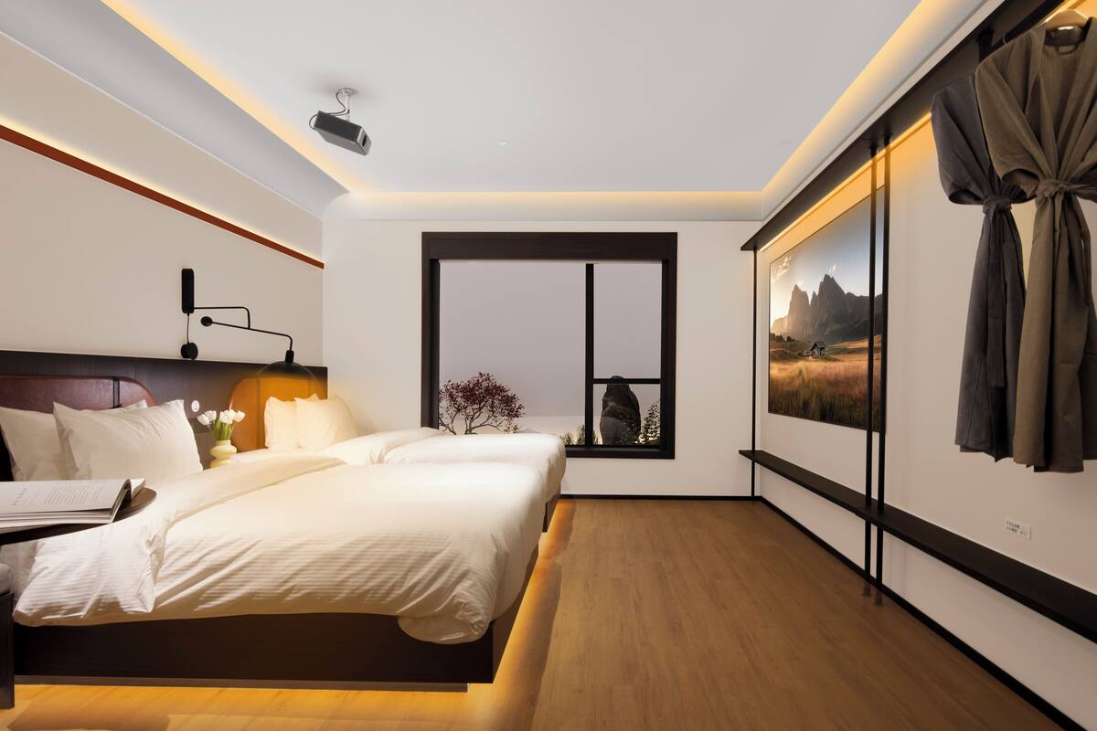 ห้องเบสิกทวิน | วิวจากห้องพัก