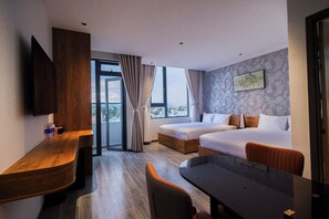 Superior-Vierbettzimmer, Stadtblick