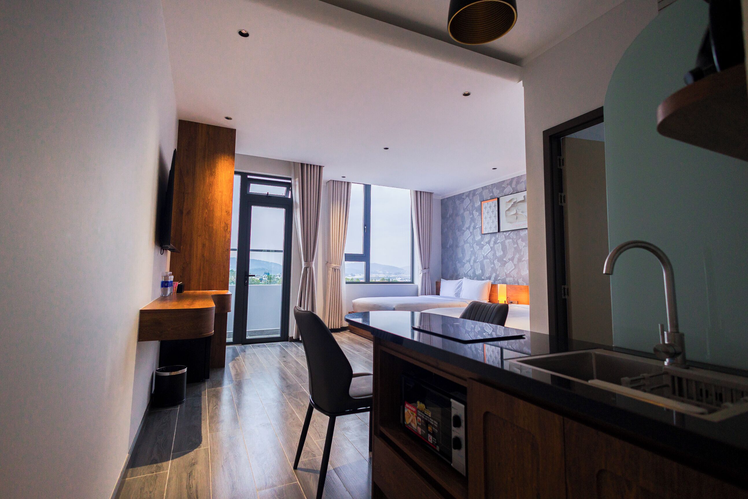 Superior Quadruple Room, City View | In-room safe, individually decorated, individually furnished, desk