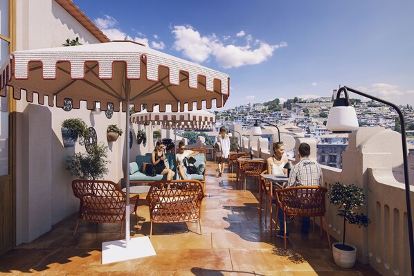 Terrace/patio - The Central House Granada Elvira Hostel (Granada)