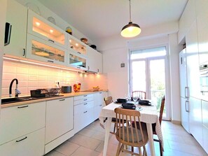Superior-lejlighed - balkon - byudsigt | Privat køkken