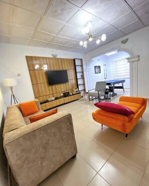 Living area - Rocaville Luxury Apartments (Enugu)