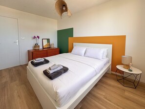 2 chambres, Wi-Fi, literie fournie