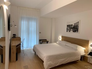Standard Double Room | Down comforters, memory foam beds, in-room safe, desk