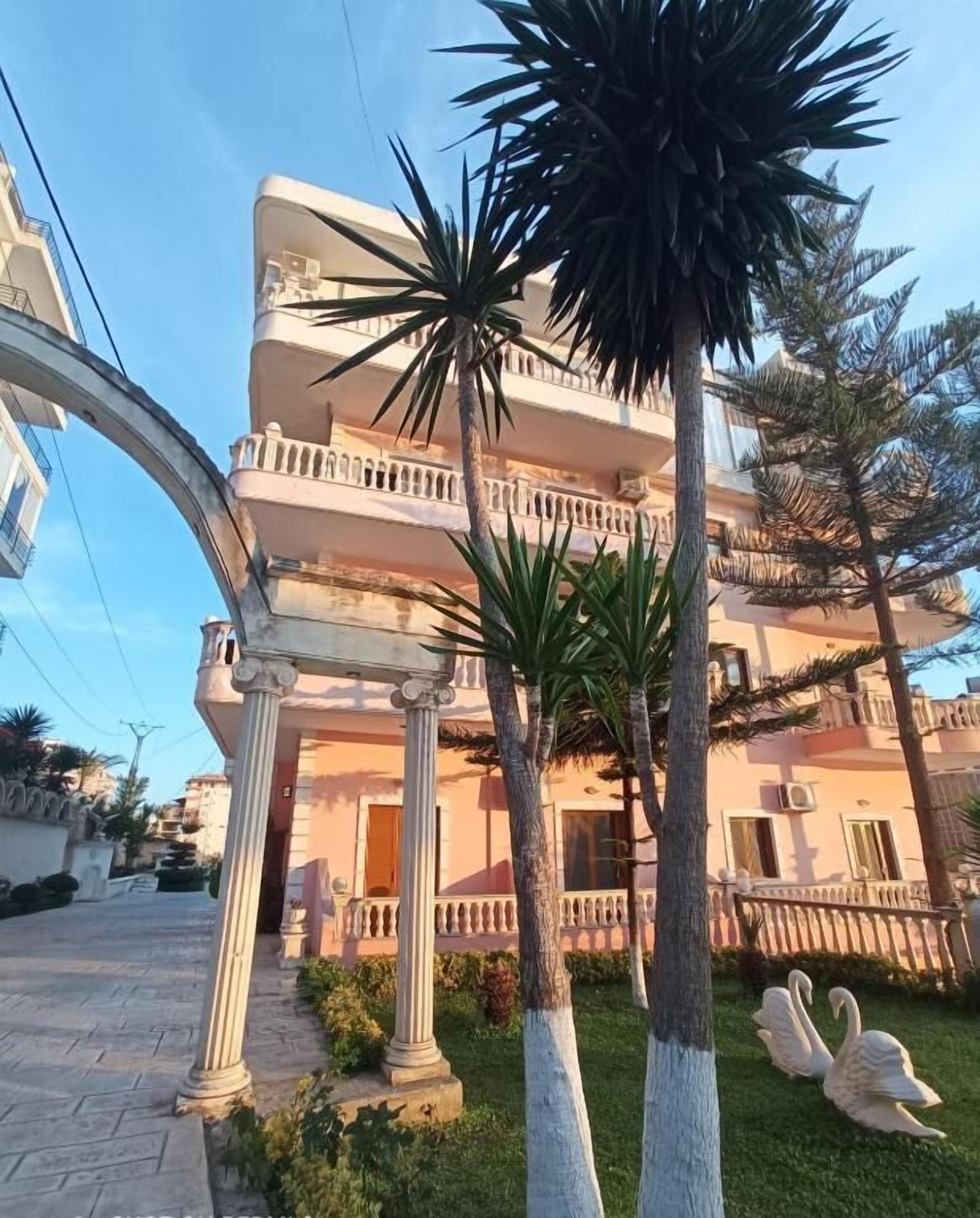 Façade de l’hébergement