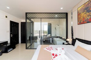 Studio Executive | Bộ đồ giường cao cấp, nệm cao su hoạt tính (memory foam) 