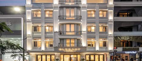 Façade de l’hébergement