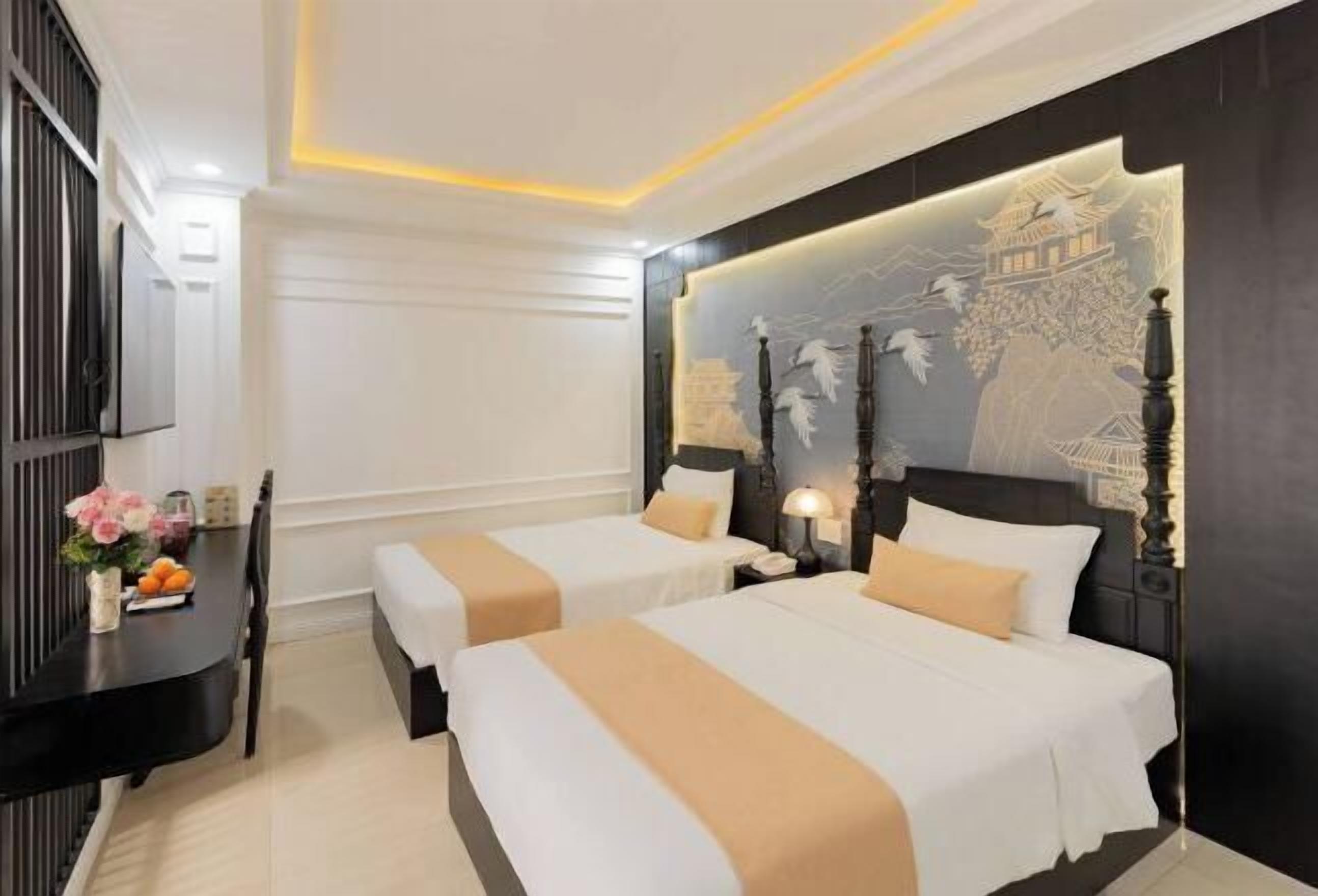 Ylelliset vuodevaatteet, memory foam -patjalliset sängyt