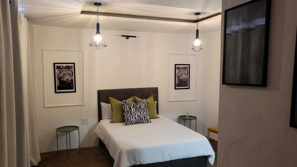 Comfort tweepersoonskamer, uitzicht op tuin | Gratis wifi