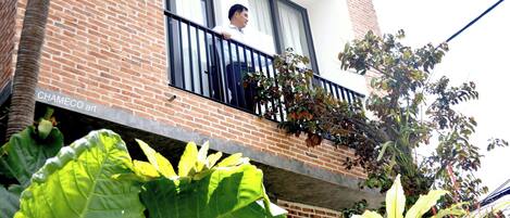 Fassade der Unterkunft