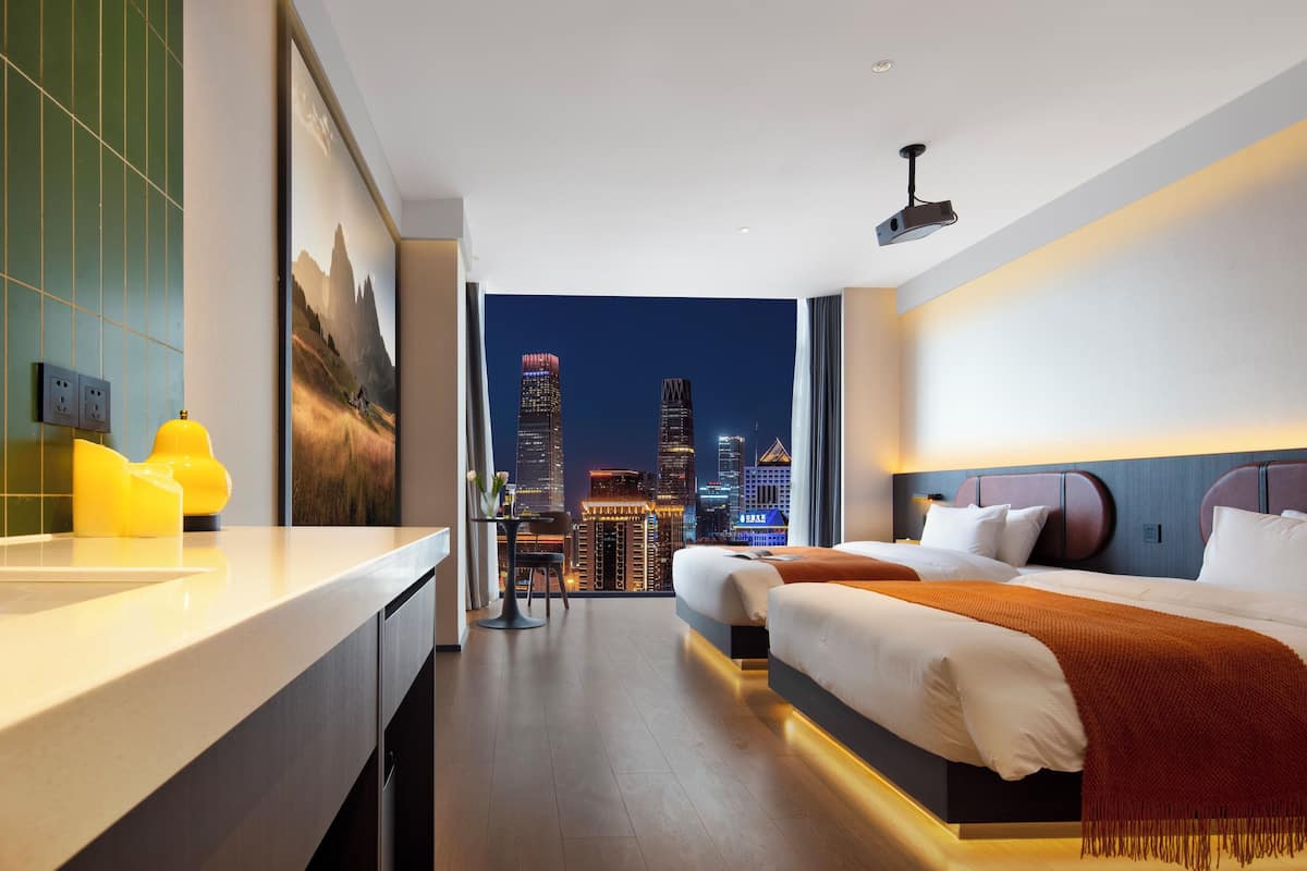 Habitación Confort con 2 camas individuales, vista a la ciudad | Vista desde la habitación