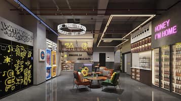 Sala de estar en el lobby