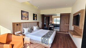 Premium Double Room | Desk, iron/ironing board, free WiFi, bed sheets - Element by Monarch (Rajgurunagar)